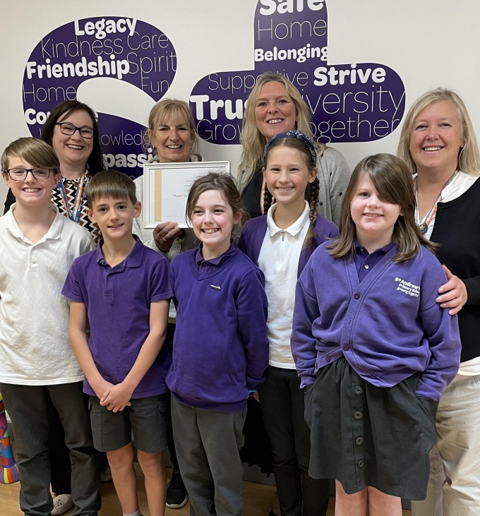 North Somerset primary named as a School of Excellence for mental health